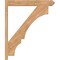 Ekena Millwork Balboa Arts & Crafts Smooth Outlooker, Western Red Cedar, 5 1/2"W x 32"D x 38"H OUT06X32X38BOA03SWR - alternate 4